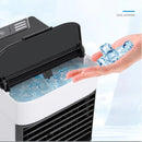 Mini Ar Condicionado MAX -  Portátil Cooler Umidificador / Climatizador / Luz Led / Clima Artic 3 Velocidades Refrigerador Pessoal