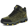 Men Mountain Climbing Shoes Winter Thick Fur Hiking Sneakers Men Trekking Shoes Big Size Waterproof Shoes Outdoor Couple Shoes