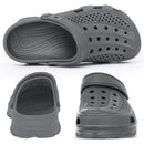 Bebealy Men Hole Clogs Slippers Men Garden Shoes For Men Arch Support Slides Summer Fashion Beach Slippers Non-slip EVA Slippers
