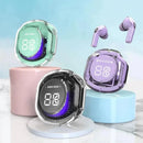 NOVO AIR39 Fone de Ouvido Sem Fio BT5.3 T8 TWS Fones de Ouvido ENC Fones de Ouvido LED Power Display Digital Som Estéreo Fones de Ouvido para Esportes