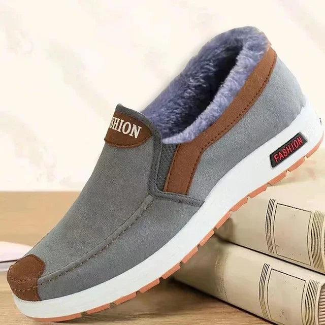 Sapatos casuais antiderrapantes e resistentes ao desgaste, para homens Sapatos de lona masculinos,  sapatos preguiçosos de um pé.