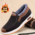 Sapatos casuais antiderrapantes e resistentes ao desgaste, para homens Sapatos de lona masculinos,  sapatos preguiçosos de um pé.